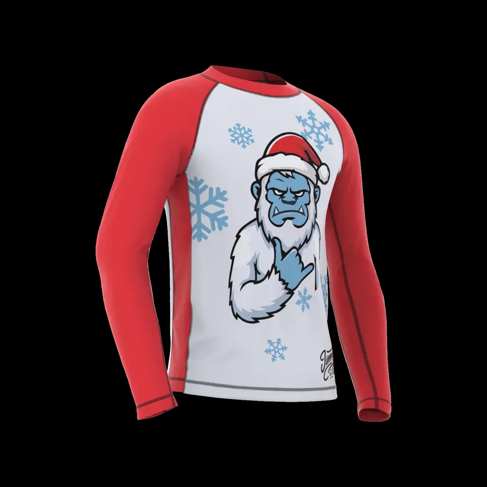 Yeti Jiu Jitsu Kids Rashguard - Thumbnail 2