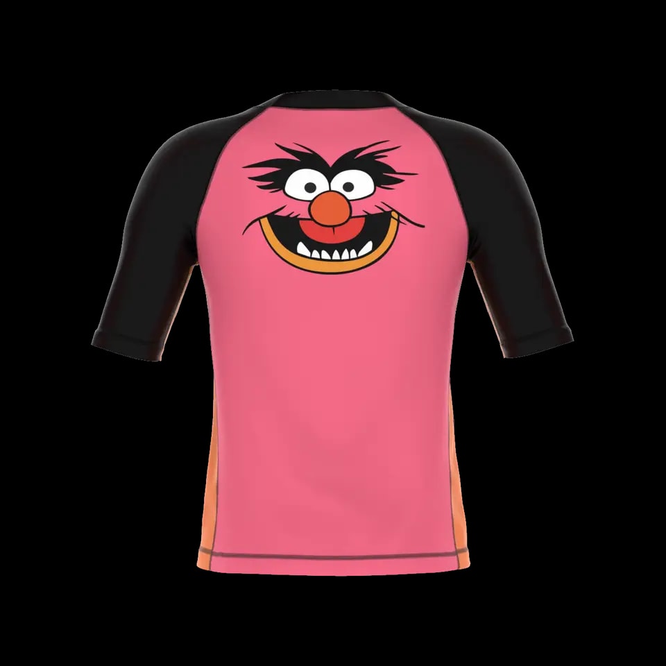 Pink Monster Kids Short Sleeve - Thumbnail 4